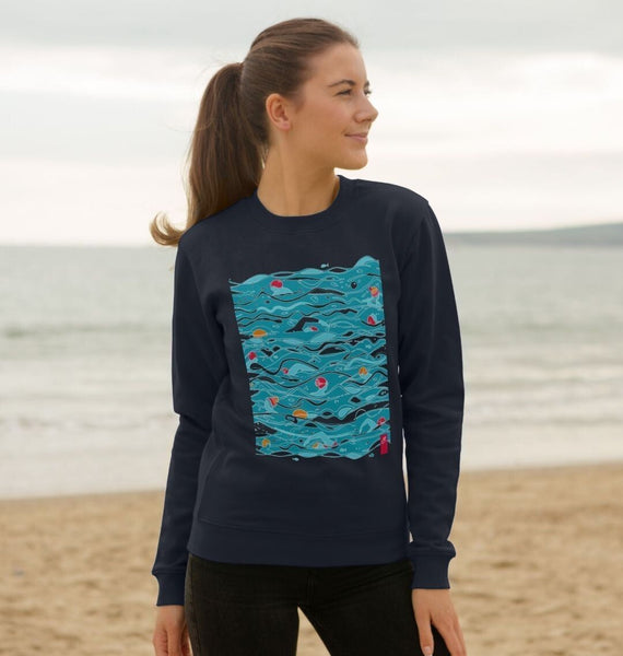 Outdoor Swimmers women's sweatshirt