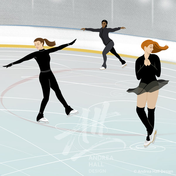 Skate Log – Journal for ice skating practice notes