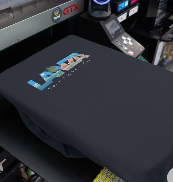 Lanza, Swim Bike Run sweatshirt. Men's fit