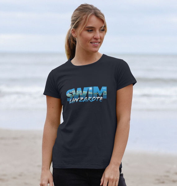 Swim Lanzarote t-shirt. Women's fit