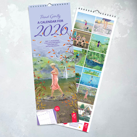 Tread Gently – 2026 Outdoor Swimming Calendar