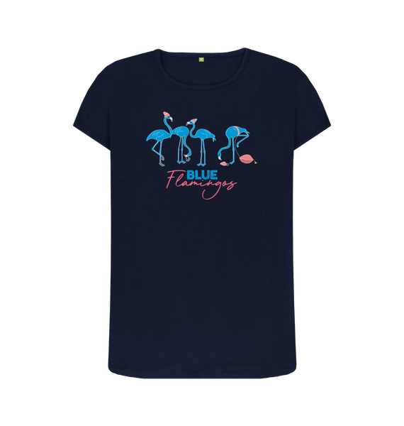 Navy Blue Printed T-shirt