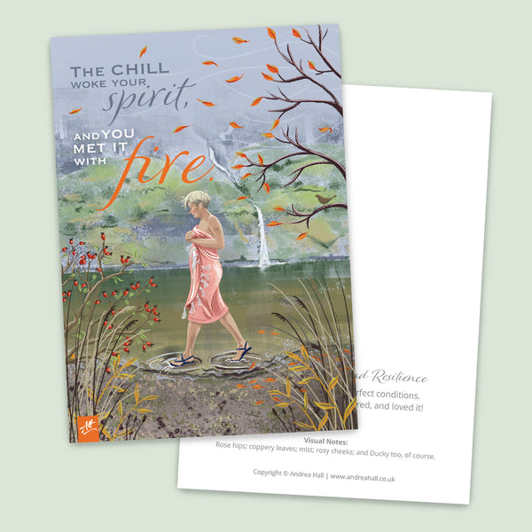 Great Outdoors postcards set. Soulful Seasons