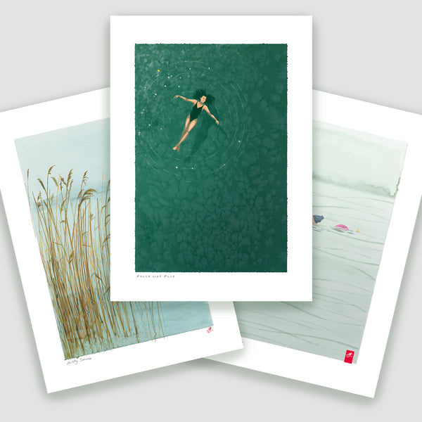 Calm & Serene Collection | 3-Print Bundle – Studio Printed Fine Art Prints