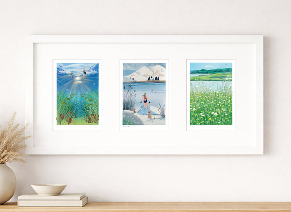Wild Swimming Seasons | 3-Print Bundle – Studio Printed Fine Art Prints