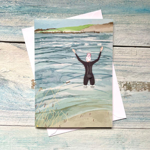 Wild Swimming card. Feel Good Swim