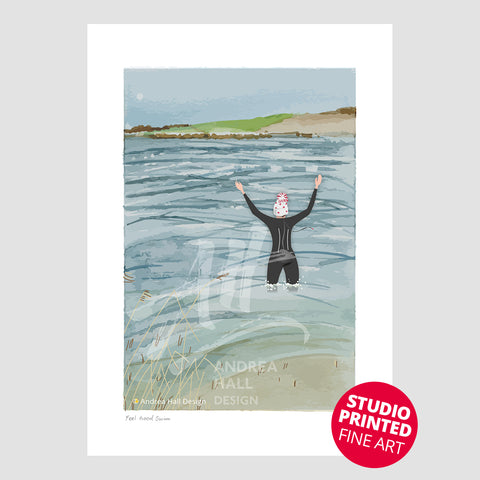 Feel Good Swim | Wild Swimming – Studio Printed Fine Art Print