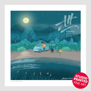 Later That Day | Camper Van Adventure – Studio Printed Fine Art Print