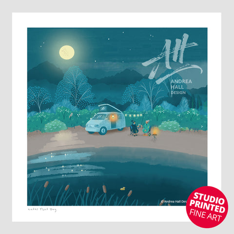 Later That Day | Camper Van Adventure – Studio Printed Fine Art Print