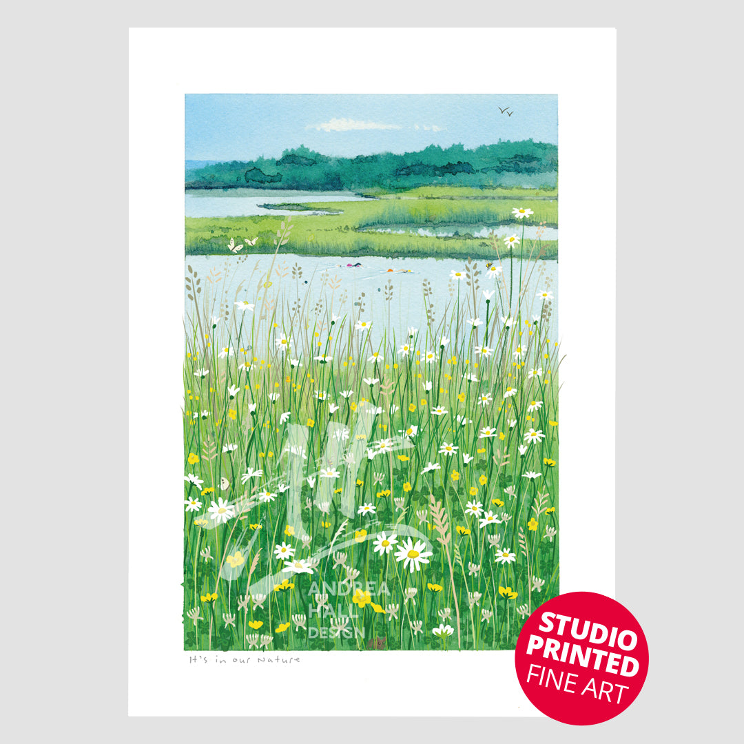 It's In Our Nature | Open Water Swimming – Studio Printed Fine Art Print