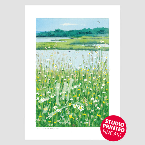 It's In Our Nature | Open Water Swimming – Studio Printed Fine Art Print
