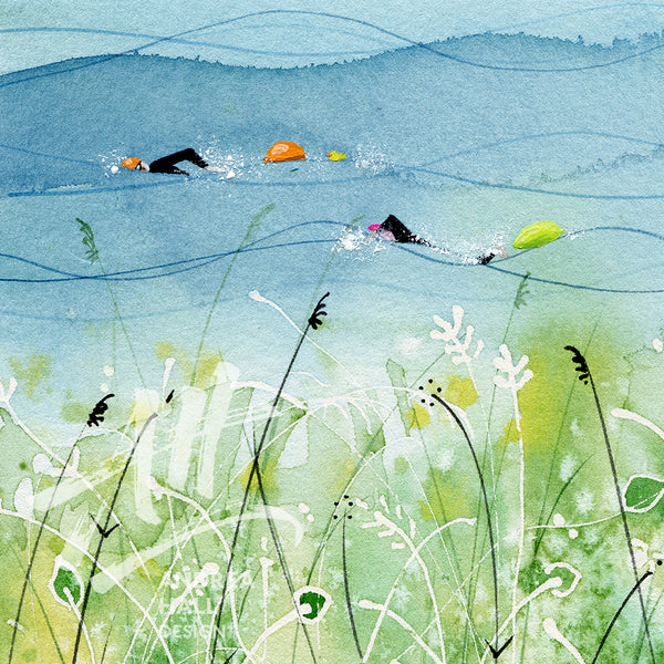 Spring Vibes | Open Water Swimming – Studio Printed Fine Art Print