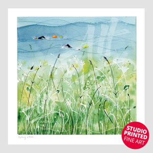 Spring Vibes | Open Water Swimming – Studio Printed Fine Art Print
