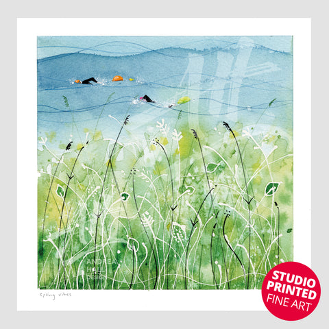 Spring Vibes | Open Water Swimming – Studio Printed Fine Art Print