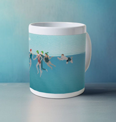 Outdoor Swimmers Making Plans Mug