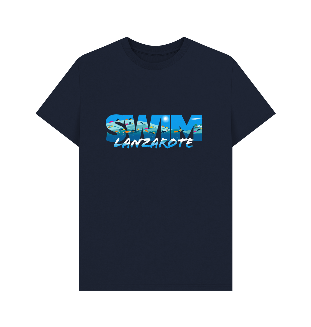 Navy Blue Swimfinity Swim Lanza classic T-shirt