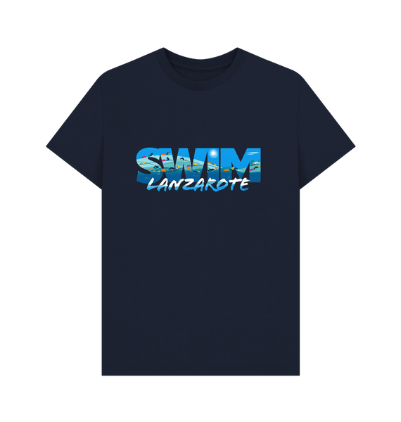 Navy Blue Swimfinity Swim Lanza classic T-shirt