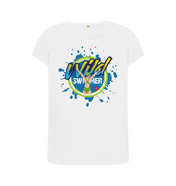 White Printed T-shirt Front