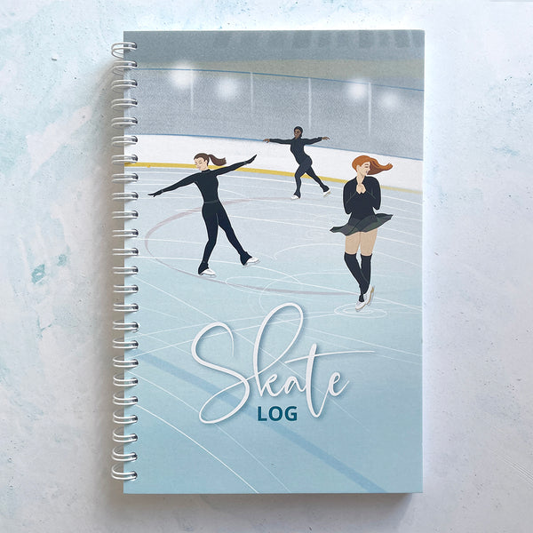 Skate Log. Journal for ice skaters