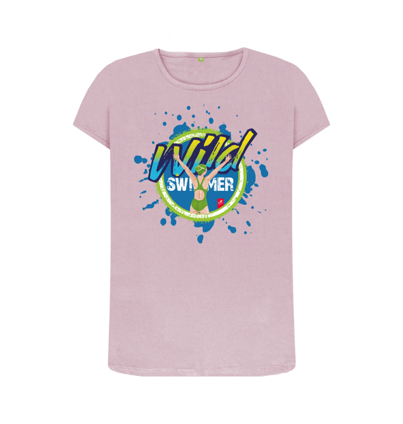 Mauve Printed T-shirt Front
