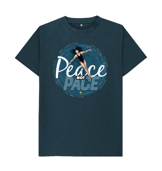 Denim Blue Peace Not Pace - unisex fit