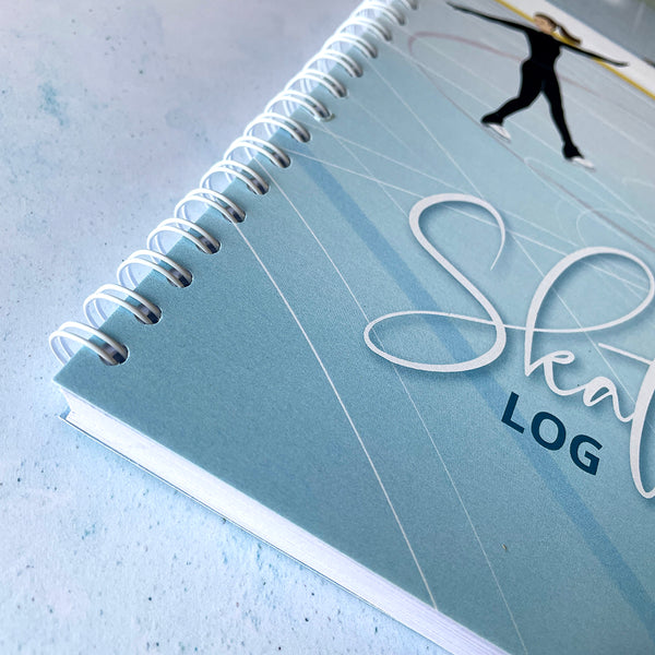 Skate Log. Journal for ice skaters