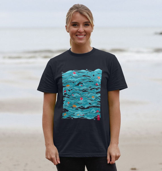 Outdoor Swimmers classic fit t-shirt