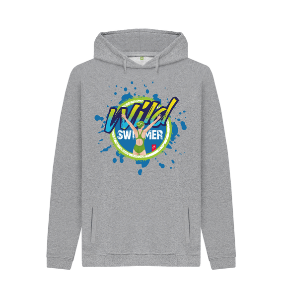 Light Heather Printed Hoody Front