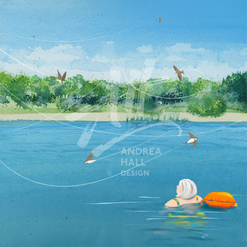 2025 Outdoor Swimming Calendar by Andrea Hall Andrea Hall Design 2025 Outdoor Swimming Calendar by Andrea Hall Andrea Hall Design