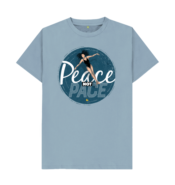 Stone Blue Peace Not Pace - unisex fit