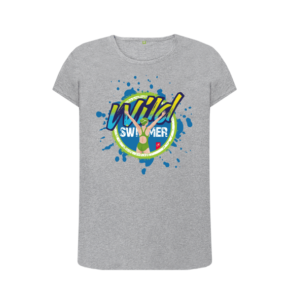 Athletic Grey Printed T-shirt Front