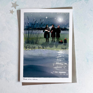 Wild Swimming Christmas card 'Three Wise Women'