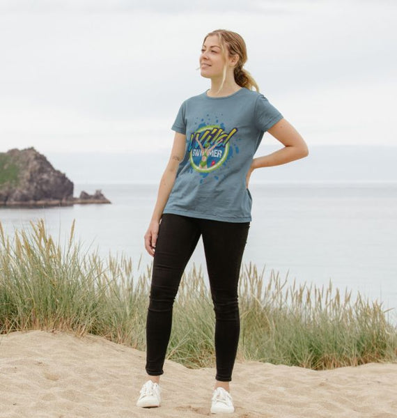 Wild Swimmer t-shirt – women's fit
