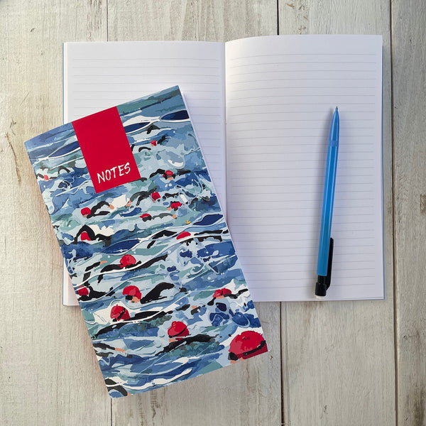 Mass Start notebook for open water swimmers by Andrea Hall