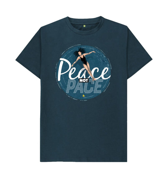 Denim Blue Peace Not Pace - unisex fit